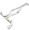 AWE Track Cat-Back Exhaust w/ 5" Chrome Tips For 2020-2026 Toyota GR Supra 3.0L