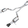AWE Touring Cat-Back Exhaust w/ 5" Black Tips For 2018-2024 Durango SRT/Hellcat