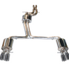 AWE Track Cat-Back Exhaust w/ 3.5” Chrome Tips For 13-17 Audi S5 3.0T