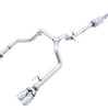 AWE 0FG Cat-Back Exhaust w/ 4" Chrome Silver Tips For 2019-2025 Silverado Sierra 1500/ GMC Sierra 1500 5.3L