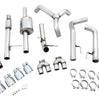 AWE 0FG Cat-Back Exhaust w/ 4" Chrome Silver Tips For 2019-2025 Silverado Sierra 1500/ GMC Sierra 1500 5.3L