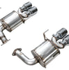 AWE Touring Axle-Back Exhaust w/ 4" Chrome Tips For 2022-2026 Subaru WRX 2.4L