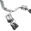 AWE Touring Edition Cat-Back Exhaust w/ 4.5" Diamond Black Tips For 2019-2023 Audi S6 S7  2.9L AWD