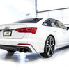 AWE Touring Edition Cat-Back Exhaust w/ 4.5" Diamond Black Tips For 2019-2023 Audi S6 S7  2.9L AWD