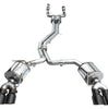 AWE Touring Edition Cat-Back Exhaust w/ 4.5" Diamond Black Tips For 2019-2023 Audi S6 S7  2.9L AWD