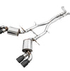 AWE Touring Edition Cat-Back Exhaust w/ 4.5" Diamond Black Tips For 2016-2022 Camaro SS