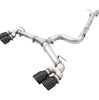 AWE Track Edition Cat-Back Exhaust w/ 4" Diamond Black Tips For 2015-2017 Volkswagen Golf R 2.0T