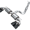 AWE Touring Edition Cat-Back Exhaust 4.5" Black Tips For 22-24 Volkswagen Golf R