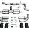 AWE Touring Cat-Back Exhaust w/ Diamond Black Tips For 2022-2024 Audi S3 2.0T 8Y