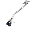 AWE Track Cat-Back Exhaust w/ 3.5" Black Tips For 2016-2018 VW Jetta Mk6 1.4T