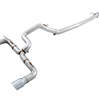 AWE Tuning Track Cat-Back Exhaust 4.5in Chrome Tips For 16-18 Ford Focus RS 2.3T