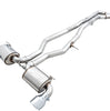 AWE Touring Cat-Back Exhaust w/ 5" Chrome Tips For 20-25 Toyota GR Supra 3.0L