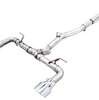 AWE Track Edition 3" Cat-Back Exhaust w/ 5" Tips For 13-22 Subaru BRZ/Toyota 86