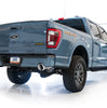 AWE 0FG Non-Res Cat-Back Exhaust w/ 5" Chrome Silver Tips For 2021-2025 F-150 Tremor 3.5L/5.0L