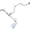 AWE Tuning Track 3" Cat-Back Exhaust w/ 5" Chrome Tips For 2022-2025 Volkswagen GTI