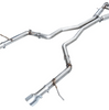 AWE Track Cat-Back Exhaust w/ 5" Chrome Tips For 2018-2024 Dodge Durango SRT/Hellcat