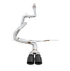 AWE Track Edition Cat-Back Exhaust w/ 4” Black Tips For 13-18 Ford Focus ST