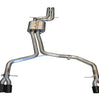 AWE Track Cat-Back Exhaust w/ 3.5" Chrome Tips For 2008-2012 Audi S5 4.2L B8