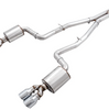 AWE Touring Cat-Back Exhaust 4" Chrome Tips For 15-23 Dodge Challenger 6.4L/6.2L