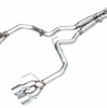 AWE Track Edition Cat-Back Exhaust w/ 5" Chrome Tips For 24-25 Ford Mustang Dark Horse 5.0L