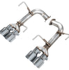 AWE Track Edition Axle-Back Exhaust w/ 4" Chrome Silver Tips For 2022-2025 Subaru WRX
