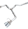 AWE Track Cat-Back Exhaust w/ 4” Chrome Tips For 22-24 Subaru WRX Base 2.4L