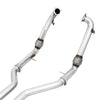 AWE Touring Edition Cat-Back Exhaust w/ 4" Diamond Black Tips For 2018-2023 Audi S5 Sportback