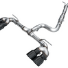 AWE Track Edition Cat-Back Exhaust 4.5" Black Tips For 22-24 Volkswagen Golf R
