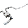 AWE SwitchPath Cat-Back Exhaust w/ 4.5" Chrome Silver Tips For 2016-2018 Ford Focus RS  2.3L
