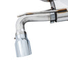 AWE SwitchPath Cat-Back Exhaust w/ 4.5" Chrome Silver Tips For 2016-2018 Ford Focus RS  2.3L