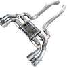 AWE SwitchPath Axle-Back Exhaust w/ 4.5" Chrome Silver Tips For 2020-2025 BMW X3 M X4 M 3.0L Twin Turbo