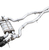 AWE SwitchPath Cat-Back Exhaust 4.5in Black Quad Tips For 21-25 BMW M3/M4 3.0L