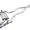 AWE SwitchPath Cat-Back Exhaust 4.5in Chrome Quad Tips For 21-25 BMW M3/M4 3.0L