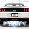 AWE SwitchPath Cat-Back Exhaust w/ Quad 4" Black Tips For 2018-2023 Mustang GT