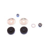 Bilstein 46mm Monotube Steering Damper Zinc Plated Finish Smooth Body (Non-Coilover) - 33-170862