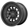 (4) 17x8.5 KMC KM719 Canyon Satin Black Wheels 6X135 +0MM For 2004-2026 Ford F-150