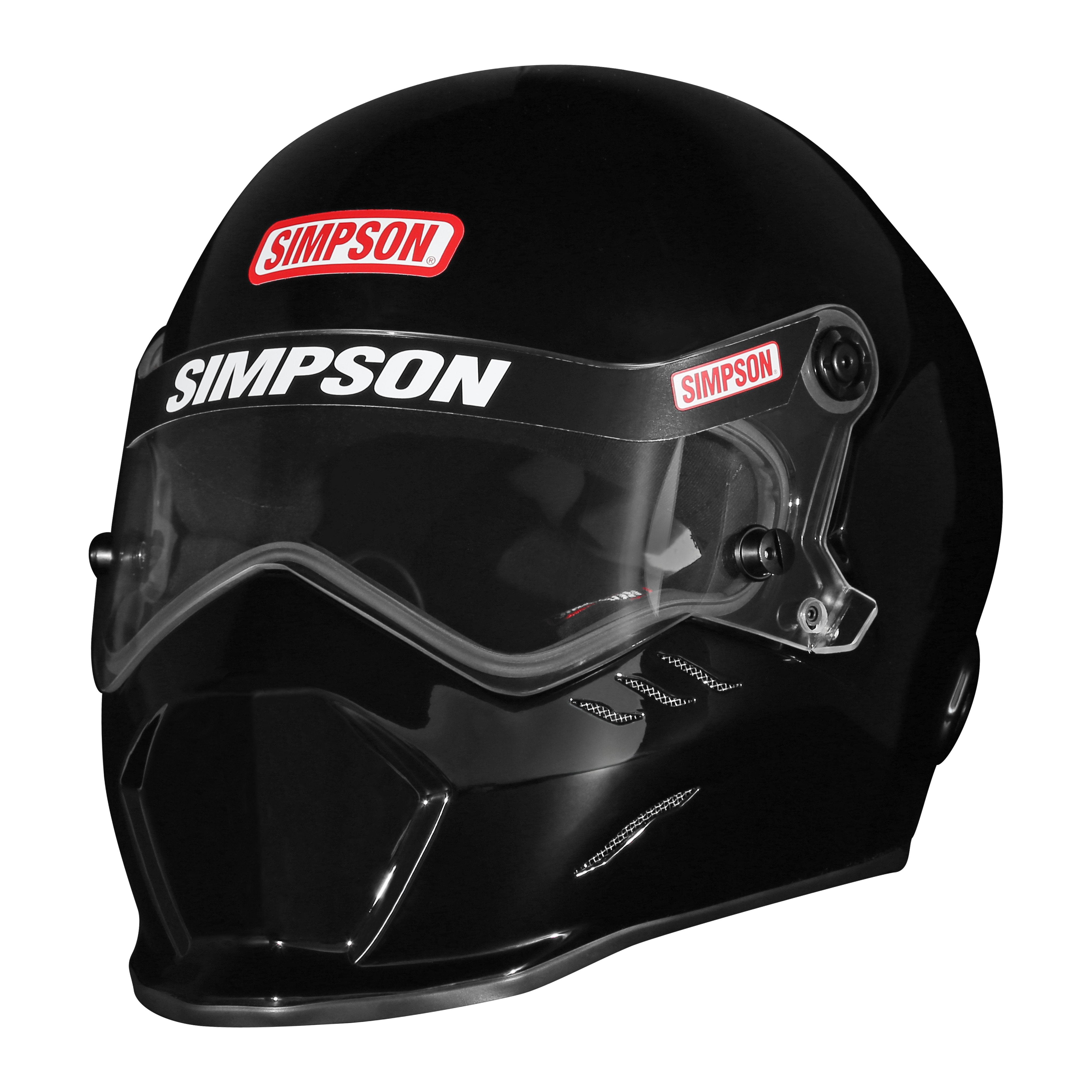Simpson Kingsnake SA2025 Full Face Racing Helmet Gloss Black 2X-Large