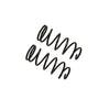 Bilstein Rear Suspension Kit Black Finish Springs - 36-281817
