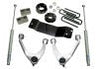 Superlift 3.5" Upper Ctrl Arm Kit-07-16 GM 1500 4WD w OE Cast Stl Ctrl Arms w Bil Rr Shcks 3700B