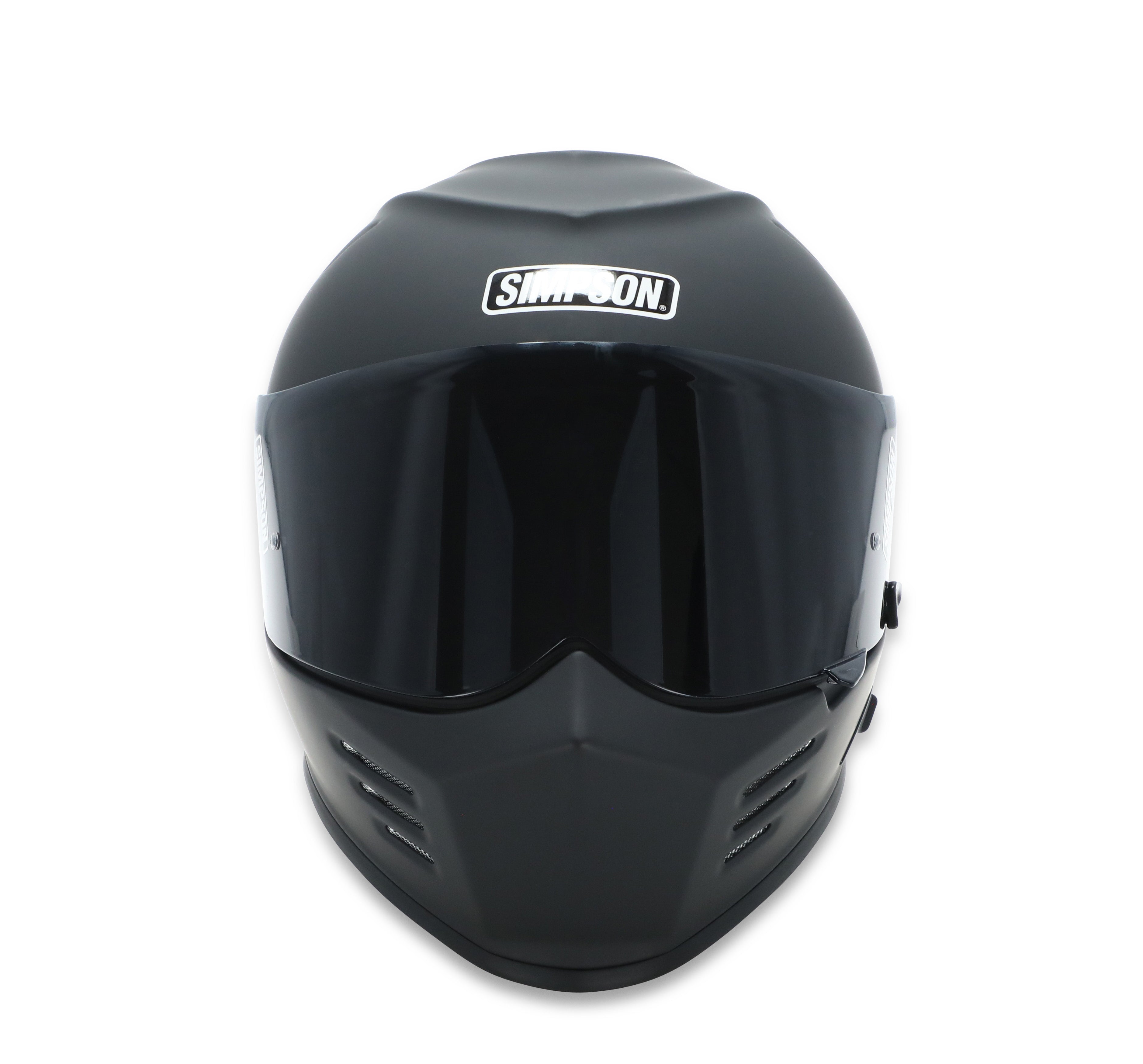 Simpson Motorcycle Ghost Bandit Helmet - Black - Medium - DOT/ECE 22.05