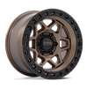 (4) 17x8.5 KMC KM553 Torx Matte Bronze/Black Wheels 6X135 +0MM For 2004-2026 Ford F-150