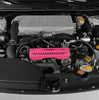 Perrin 22-23 Subaru WRX Pulley Cover (Short Version - Works w/AOS System) - Hyper Pink