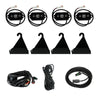 Baja Designs Bed Rail Cargo Light Kit Red For 05-25 Toyota Tacoma 07-25 Toyota Tundra