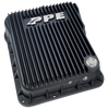 PPE Black Transmission/Oil Pan/Front & Rear Diff Cover For 11-16 GM 6.6L Duramax