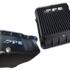 PPE Black Deep Aluminum Transmission & Oil Pan Kit For 2001-2010 GM 6.6L Duramax