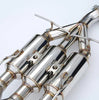 Invidia Gemini Triple Titanium Tip Cat-Back Exhaust Kit For 2017+ Civic Si Sedan
