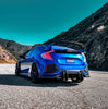 AlphaRex NOVA-Series Alpha-Black Prismatic LED Tail Lights For 2016-2021 Honda Civic