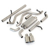 PPE Raw Dual Exit Cat-Back Exhaust w/ Polished Tips For 09-13 GM 1500 4.8L/5.3L