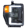 Morimoto XB Hybrid LED Projector Headlight Set For 2008-2010 Ford F-250/F-350 SD