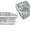PPE Deep Raw Aluminum Transmission & Oil Pan Kit For 2001-2010 GM 6.6L Duramax